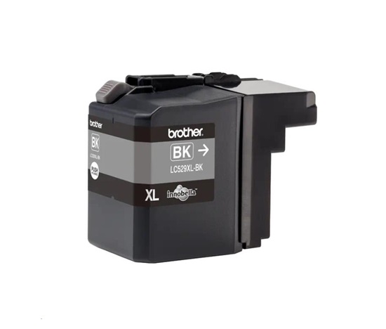 BROTHER INK LC-529XLBK black (ISO / IEC 24711) - DCP-J100 / DCP-J105 / MFC-J200 cca 2400