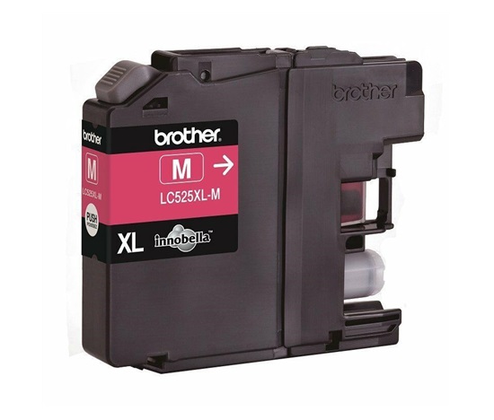 BROTHER INK LC-525XLM magenta (ISO / IEC 24711) DCP-J100 / DCP-J105 / MFC-J200 cca 1300