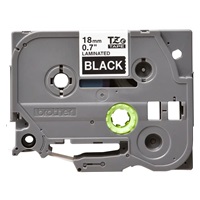 BROTHER TZE345 - kazeta TZ šířky 18mm, laminovaná TZE-345, černá/bílé písmo