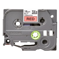 BROTHER TZE441 - kazeta TZ šířky 18mm, laminovaná TZE-441, červená/černé písmo