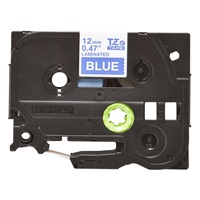 BROTHER TZE535 - kazeta TZ šířky 12mm, laminovaná TZE-535, modrá/bílé písmo
