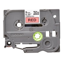 BROTHER TZE421 - kazeta TZ šířky 9mm, laminovaná TZE-421, červená/černé písmo