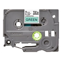 BROTHER TZE721 - kazeta TZ šířky 9mm, laminovaná TZE-721, zelená/černé písmo
