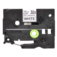 BROTHER TZEN231 - kazeta TZ šířky 12mm, nelaminovaná TZE-N231, bílá/černé písmo
