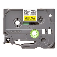 BROTHER TZES631 - kazeta TZ šířky 12mm, extrémně adhesivní lamino TZE-S631, žlutá/černé písmo
