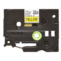 BROTHER TZEFX631 - kazeta TZ šírky 12mm, flexibilní lamino páskou TZE-FX631, žlutá/černé písmo