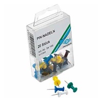 Špendlíky na tabule a nástěnky, 20 ks