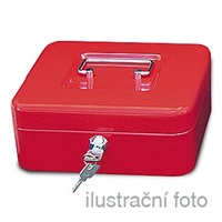 Přenosná pokladna WEDO 200, červená