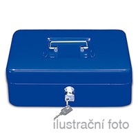 Přenosná pokladna WEDO 200, modrá