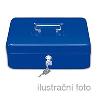 Přenosná pokladna WEDO 300, modrá