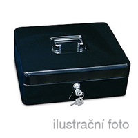 Přenosná pokladna WEDO 300, černá