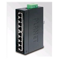 Planet switch IGS-801T, průmysl.verze 8x10/100/1000, DIN, IP30, -10 až 60°C, 12-48V