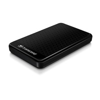 TRANSCEND externí HDD 2,5" USB 3.0 StoreJet 25A3, 2TB, Black (nárazuvzdorný, 256-bit AES)