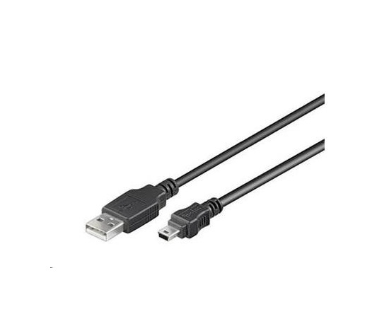 PREMIUMCORD Kabel USB 2.0 A-Mini B (5pin) propojovací 3m