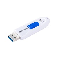 TRANSCEND Flash Disk 128GB JetFlash®790, USB 3.1 (R:90/W:40 MB/s) bílá/modrá