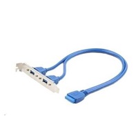 GEMBIRD Přídavné porty pro MB, záslepka 2x USB3.0 (bracket)