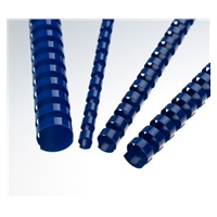 Plastové hřbety 28,5 modré