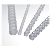 Plastové hřbety 28,5 bílé