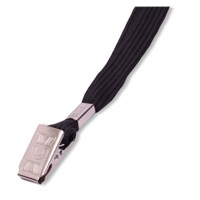 Šňůrka LILY s klipsem černá