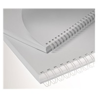 Kovové hřbety (3/1") 14,3 bílé