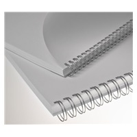 Kovové hřbety (3/1") 15,9 stříbrné