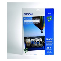 EPSON Paper A4 Premium Semigloss Photo - 20 sheets