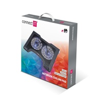 CONNECT IT Chladící podložka pod notebook Double Frost