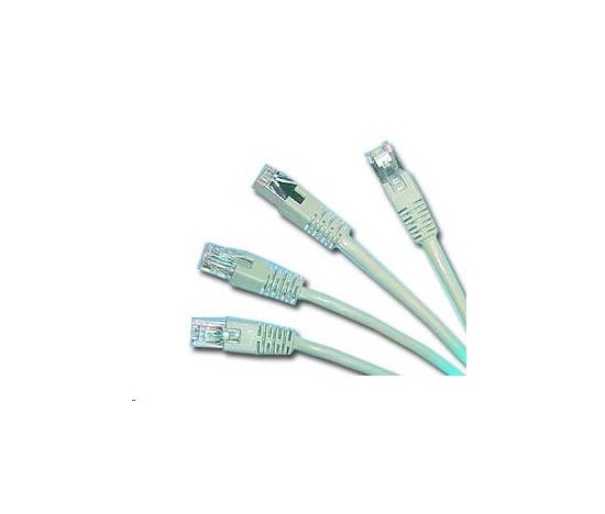 GEMBIRD kabel patchcord Cat5e stíněný FTP 2m, šedý