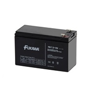 Baterie - FUKAWA FW 7,2-12 F2U (12V/7,2Ah - Faston 250), konektor - 6.3mm, životnost 5let