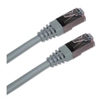 XtendLan patch kabel Cat6A, SFTP, LS0H - 1m, šedý