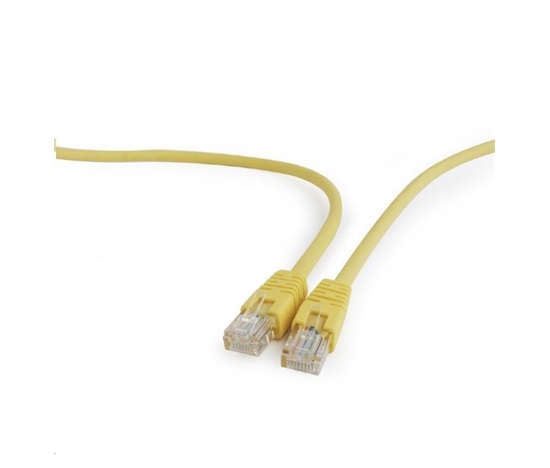 GEMBIRD kabel patchcord Cat5e UTP 2m, žlutý