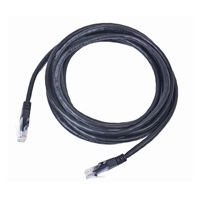 GEMBIRD kabel patchcord Cat5e UTP 5m, černý