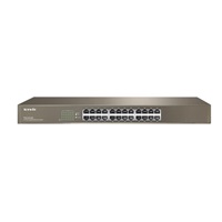 Tenda TEG1024G 24-Port Gigabit Ethernet Switch, 10/100/1000 Mb/s, Rackmount