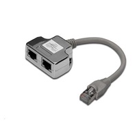PREMIUMCORD RJ45 distributor (1 port ISDN + 1 port RJ45 10/100Base T)