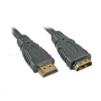 PREMIUMCORD Kabel prodlužovací HDMI - HDMI 1m, zlacené konektory
