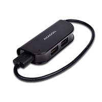 AXAGON HUE-X4B, 4x USB2.0 READY hub, černý