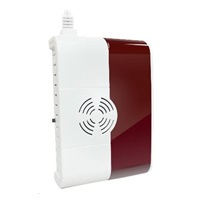 iGET SECURITY P6 Bezdrátový detektor plynu (CO, LNG, CNG, LPG), věstavěná světelná a zvuková signalizace
