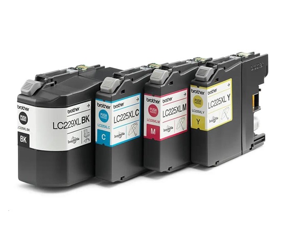 BROTHER INK LC-229XLVALBP Inkjet Supplies - multipack Azurová / Purpurová / Žlutá / Černá