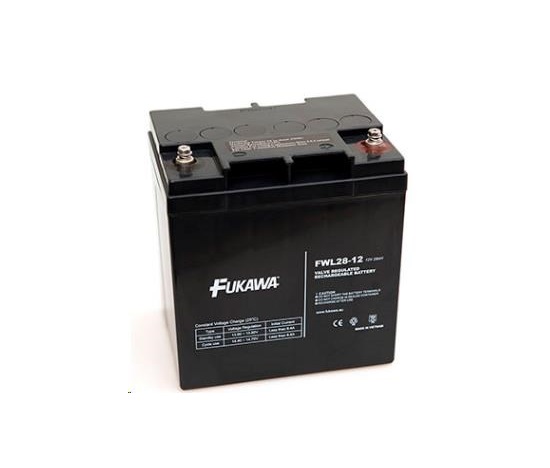 Baterie - FUKAWA FWL 28-12 (12V/28Ah - M5) SLA baterie, životnost 10let