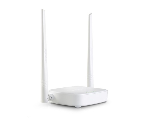 Tenda N301 Wireless-N Router, 802.11b/g/n, 300Mbps, 1x WAN, 3x LAN, 2x Fix. Ant. 5 dBi