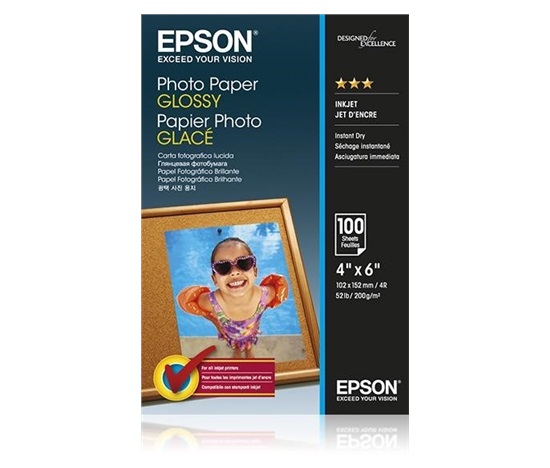EPSON Paper Photo Glossy 10x15cm 100 sheet