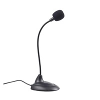 GEMBIRD mikrofon na stůl MIC-205, černý