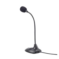 GEMBIRD mikrofon na stůl MIC-205, černý