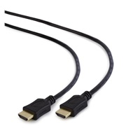 GEMBIRD Kabel HDMI-HDMI 3m, 1.4, M/M stíněný, zlacené kontakty, CCS, ethernet, černý