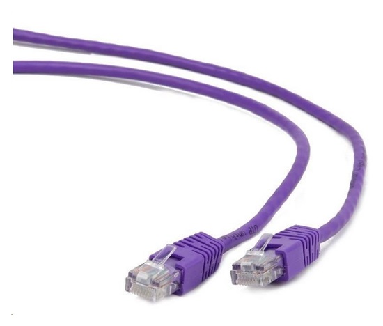 GEMBIRD kabel patchcord Cat5e UTP 1m, fialový