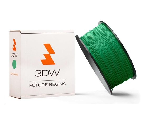 3DW ARMOR - PLA filament, průměr 1,75mm, 1kg, zelená