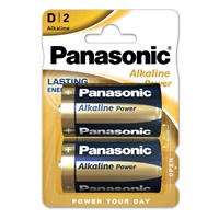 PANASONIC Alkalické baterie Alkaline Power LR20APB/2BP D 1,5V (Blistr 2ks)