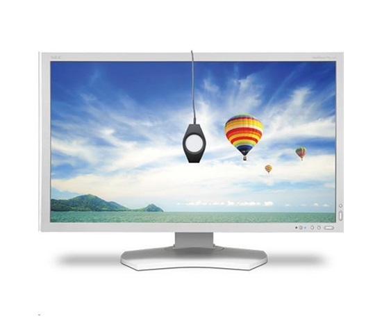 NEC MT 30" LCD MuSy PA302W-SV2 Black GB-R LED AH-IPS,2560x1600/60Hz,7ms,1000:1,340cd,DVI+HDMI+mDP+DP,USB,108% Adobe,USB