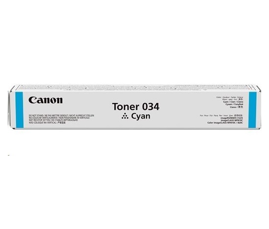 Canon TONER 034 azurová pro iR-C1225 (7 300 str.)