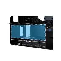 IN WIN skříň 904 Plus, Midi Tower, bez zdroje, Black